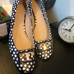 Tory Burch Gigi polkadot heels